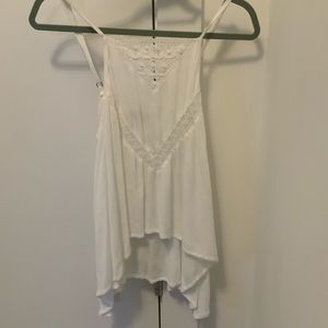 Cute white tank top